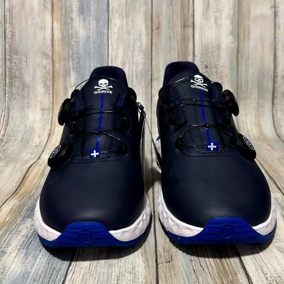 G/FORE | Shoes | Gfore Gdrive Golf Shoes Blue White Twilight Mens ...
